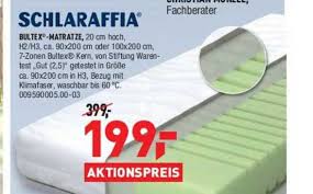 Die 7 zonen schaumstoff matratze ist in drei. 7 Zonen Kaltschaum Matratze Angebot Bei Spilgers Sparmaxx
