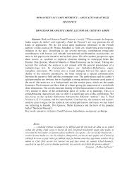 Modul in care sunt conturate personajele, descrierea foarte minutioasa a trairilor lor, dialogurile pline. Pdf Camil Petrescu S Novels Narrative And Stylistic Approaches