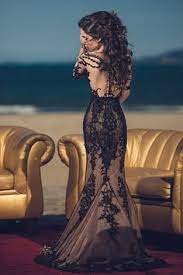 Black Wedding Dress Alternative Wedding Dress Black Lace Bridal Dress Offbeat Wedding Dress Gothic Wedding Dress Black Bridal Gown Gothic Wedding Dress Alternative Wedding Dresses Black Bridal Dresses