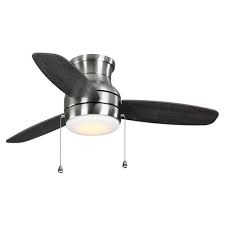 A noisy, off balance ceiling fan can lead to inefficient operation and excessive wear on the fan motor. Home Decorators Collection Ashby Park 44 In White Color Changing Integrated Led Brushed Nickel Ceiling Fan With Light Kit 59244 The Home Depot