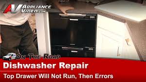 Fisher And Paykel Dishwasher Repair Top Drawer Will Not Run Or Wash Diagnostic Repair Youtube