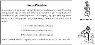 Apabila menemui pengakap lain,sama ada dalam atau luar negeri, iaitu menandakan persaudaraan dan penghormatan. Lencana Keahlian Page 6 40th Bukit Mertajam Scout Group