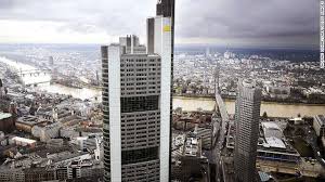 A company logo is pictured at the headquarters of germany's commerzbank ag in frankfurt, germany, february 13, 2020. 25 Great Skyscrapers Icons Of Construction Skyscraper Shanghai Tower Building Structure