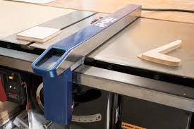 Low Cost Automated Table Saw Fence Eliminates Table Saw Stress Woodworking Network Table Saw Fence Diy Table Saw Table Saw