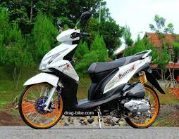 50 Foto Gambar Modifikasi Beat Kontes Street Racing Jari Jari Drag Bike Com Di 2020 Motor Gambar