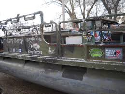 Bowfishing Pontoon Pontoonboataccessories Bowfishing Pontoon Boat Accessories Pontoon