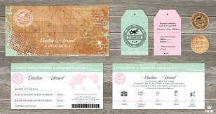 Papeterie Mariage Voyage Imaginaire Mademoiselle Mouche Evenements Faire Part Remerciement Mariage Carte D Embarquement Invitation Carte D Embarquement