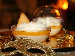 Recette De Verrines De Panna Cotta Et Clementines Facon Boule De Neige Recette Verrine De Panna Cotta Recette Noel A L Avance Boule De Neige