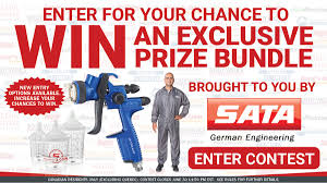 We did not find results for: Collision Repair Mag On Twitter Have You Entered To Win Yet New Bonus Entry Options Have Been Added You Could Win A Satajet 1500 B Solv Spray Gun A Box Of Sata