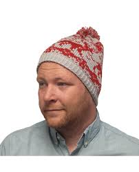 Mccallister Home Alone Beanie Hat Kevin McCallister Gray Reindeer Beanie Hat