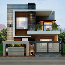 60 Choices Beautiful Modern Home Exterior Design Ideas 2 Beautiful Modern Homes Small House Elevation Design Duplex House Design