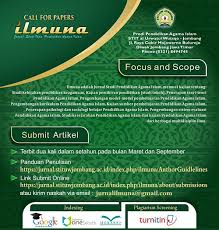 Tujuan umum pendidikan islam ialah terwujudnya manusia sebagai hamba allah. Announcements Ilmuna Jurnal Studi Pendidikan Agama Islam
