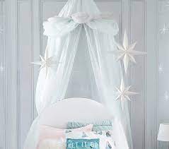 240 cm diameter of round dome: Oversized Princess Bed Canopy Pottery Barn Kids