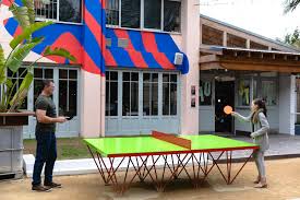 Popp X Truck Stop Icon Outdoor Ping Pong Table Tennis Mona Vale Australia