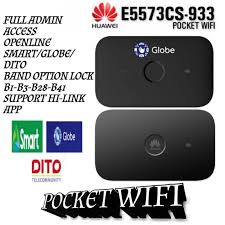 In this video you will be able to know how to unlock debrand openline the e5573cs 933 pocket wifi. Smartbro Pocketwifi And Globe Huawei Pocket Wifi Openline E5573cs 933 Lazada Ph