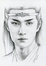 Wang Yibo Uniq Lan Zhan Pencil Drawing On Mercari Pencil Drawings Simpsons Drawings Pencil Drawings Of Animals