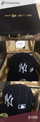 Ny Yankees Hat With Diamond Encrusted Yankees Hat Ny Yankees Hat Ny Yankees