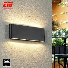 Waterproof Outdoor Wall Lamp 18w Led Source Up And Down Lighting Modern Indoor Outdoor Engineering Porch Garden Light Zbw0011 Led Wall Sconce Wall Sconcesconce Up Down Aliexpress