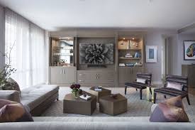 Custom Built In Storage Amp Media Center Anchor Modern Glamour In Nyc Living Room Interior Design Contemporary Furniture Design Furniture Design