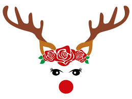 Listing is for the files to create the design shown above. Free Svg Files Svg Png Dxf Eps Reindeer Antlers Rudolph