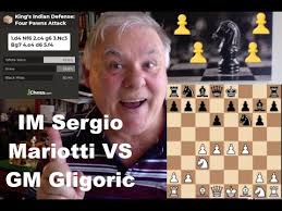 CRIKEY!! The 'FOUR PAWNS ATTACK' !! IM Mariotti VS GM Gligoric 1969