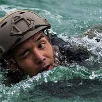 U.S. Navy Seaman Jonathan Sutton, from Tazewell, Tennessee,