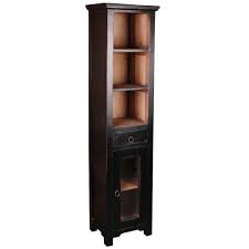 Check spelling or type a new query. Tall Narrow Cabinet Antique Black Sunset Trading