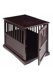 A crate placed in a quiet corner of the kitchen or. Pet Crate End Table Multiple Color Options Casual Home