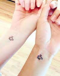 100 Small Tattoo Ideas For Big Time Besties Cute Matching Tattoos Small Girly Tattoos Matching Couple Tattoos