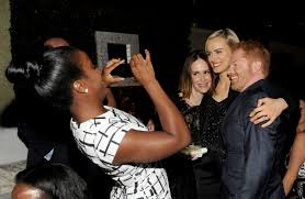 Waitress begins with three women in a bathroom. Newlyweds Cheryl Hines And Robert F Kennedy Jr Party For Veep The Boston Globe