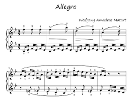 Hier biete ich einfache klaviernoten* für anfänger zum download an. Ein Kleines Stuck Von Mozart Gefallig Mit Kostenlosen Klaviernoten Der Zauberklavier Blog