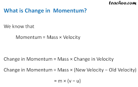 Rate of change means that you divide something by time (per unit time or per second), so you would use the units of angular momentum, divided by seconds.i am not aware of any special name for this concept. Momentum Definition Formula Science Notes By Teachoo