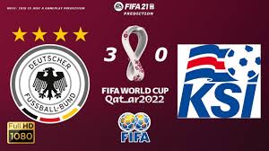 The first wave of qualifiers will take place from sept. Germany Vs Iceland World Cup 2022 Qualifiers 25 03 2021 Fifa 21 Youtube
