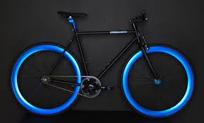 Aerofix Cycles Edge Matte Black Anodized Blue Fixie Bike 180 Fixie Fahrrad Fixie Fahrrad Ideen