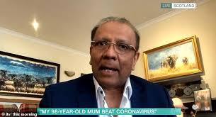 Son of 98-year-old who survived Corona admitted he thought he'd never see  her again