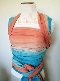 Custom Handdyed Osnaburg Wrap 2 Color Grad Or By Prettypaisleybabe 65 00