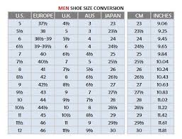 28 Unbiased Nike Conversion Chart