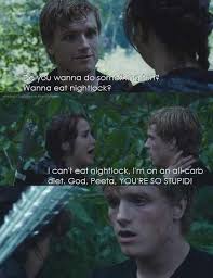 Im On An All Carb Diet Peeta Lmao Hunger Games Hunger Games Humor Hunger Games Hunger Games Fandom