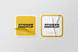 Download 40 Eye Catching Sticker Psd Mockup Templates Decolore Net
