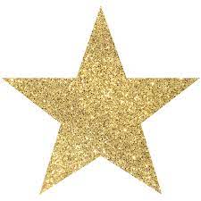 Gold Star Banner Christmas Garland Printable Paper Trail Design Star Banner Gold Star Stickers Gold Stars