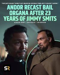 It's really hard to bring legacy characters back for a whole variety of  reasons. Money and scheduling and I mean, he [Jimmy Smitts] just wasn't  available... They just couldn't work it out.