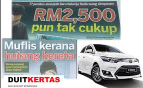 Ansuran kereta wajib tak lebih 15% gaji anda. Anak Gaji Rm2 5k Tapi Parent Minta Kereta Vios Apa Perlu Saya Buat