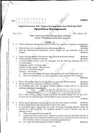 8th Semester Mechanical Engineering Vtu 2010 Scheme Question Papers T