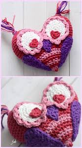 For valentine is such a fun way of preparing for this special day! Crochet Valentine Heart Owl Free Crochet Pattern Paid Valentines Crochet Owl Crochet Patterns Crochet Patterns