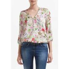Camisa De Seda Feminina Manga Curta Modelos De Blusas De Seda Estampada Branca Com Renda Blusas Femininas Ideias Fashion Blusas De Seda