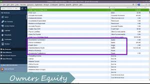 how to setup and use owners equity in quickbooks pro