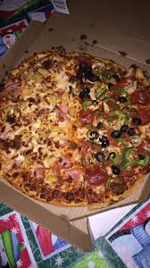 Post musts be related to domino's pizza. Versace Half Hawaiian Half Supreme Brooklyn Style Pizza From Dominos Sooo Good Food Brooklyn Style Pizza Pizza
