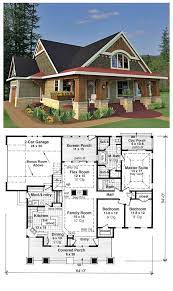 Bungalow Cottage Craftsman Traditional House Plan 42618 Craftsman House House Floor Plans House Plans
