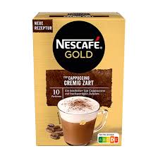Ile ilgili 140 ürün bulduk. Nescafe Gold Cappuccino Cremig Zart 10 Portionen Online Kaufen Frogcoffee De