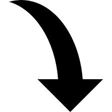 Download Curve Arrow Down For Free Free Icons Curved Arrow Science Background